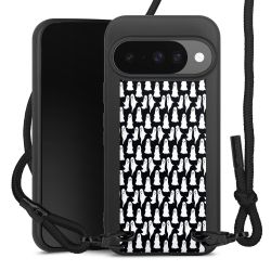 Carry Case Black Line Fabric black/matt black