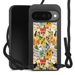 Carry Case Black Line Fabric black/matt black