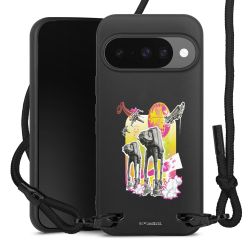 Carry Case Black Line Fabric black/matt black