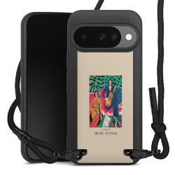 Carry Case Black Line Fabric black/matt black