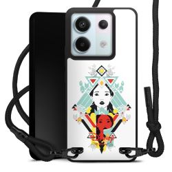 Carry Case Black Line Fabric black/matt black