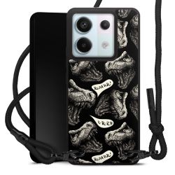 Carry Case Black Line Fabric black/matt black