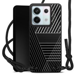 Carry Case Black Line Fabric black/matt black