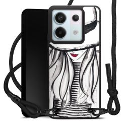 Carry Case Black Line Fabric black/matt black