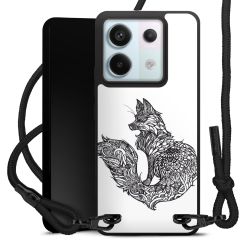 Carry Case Black Line Fabric black/matt black