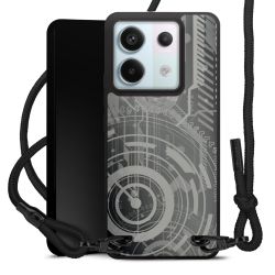 Carry Case Black Line Fabric black/matt black