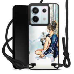 Carry Case Black Line Fabric black/matt black