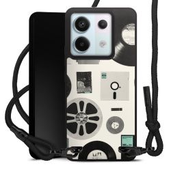 Carry Case Black Line Fabric black/matt black