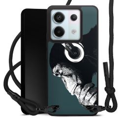 Carry Case Black Line Fabric black/matt black