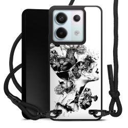 Carry Case Black Line Fabric black/matt black