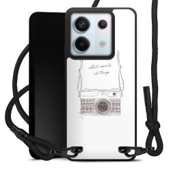 Carry Case Black Line Fabric black/matt black