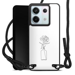 Carry Case Black Line Fabric black/matt black