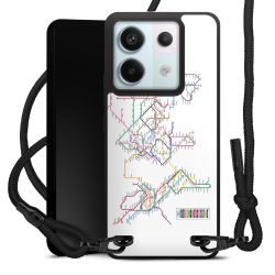 Carry Case Black Line Fabric black/matt black