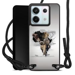 Carry Case Black Line Fabric black/matt black