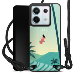 Carry Case Black Line Fabric black/matt black