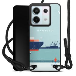 Carry Case Black Line Fabric black/matt black