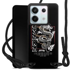 Carry Case Black Line Fabric black/matt black