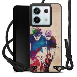 Carry Case Black Line Fabric black/matt black