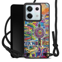 Carry Case Black Line Fabric black/matt black