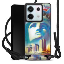 Carry Case Black Line Fabric black/matt black