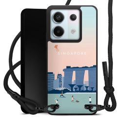 Carry Case Black Line Fabric black/matt black