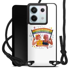 Carry Case Black Line Fabric black/matt black