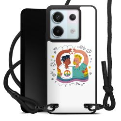 Carry Case Black Line Fabric black/matt black