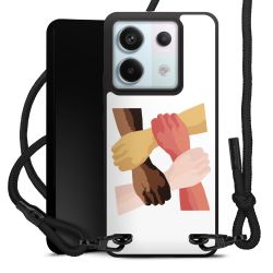 Carry Case Black Line Fabric black/matt black