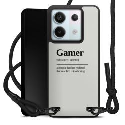 Carry Case Black Line Fabric black/matt black