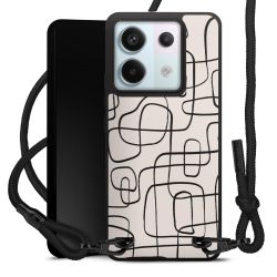 Carry Case Black Line Fabric black/matt black