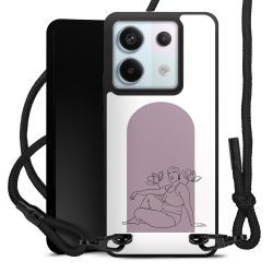 Carry Case Black Line Fabric black/matt black