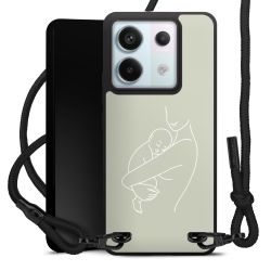 Carry Case Black Line Fabric black/matt black