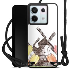 Carry Case Black Line Fabric black/matt black