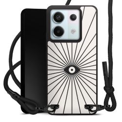 Carry Case Black Line Fabric black/matt black