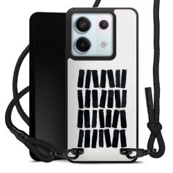 Carry Case Black Line Fabric black/matt black