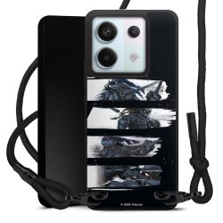 Carry Case Black Line Fabric black/matt black