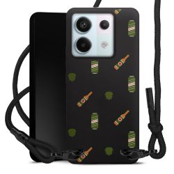 Carry Case Black Line Fabric black/matt black