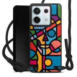 Carry Case Black Line Fabric black/matt black