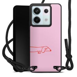 Carry Case Black Line Fabric black/matt black