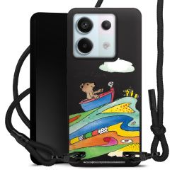 Carry Case Black Line Fabric black/matt black