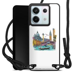 Carry Case Black Line Fabric black/matt black