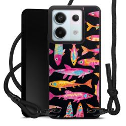 Carry Case Black Line Fabric black/matt black