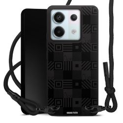 Carry Case Black Line Fabric black/matt black