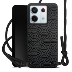 Carry Case Black Line Fabric black/matt black