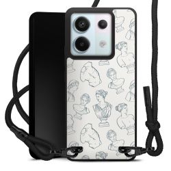 Carry Case Black Line Fabric black/matt black