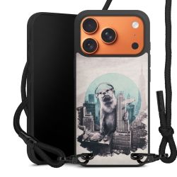 Carry Case Black Line Fabric black/matt black