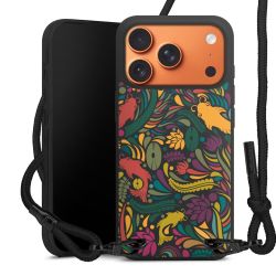 Carry Case Black Line Fabric black/matt black