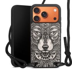 Carry Case Black Line Fabric black/matt black