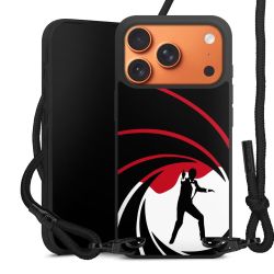 Carry Case Black Line Fabric black/matt black