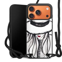 Carry Case Black Line Fabric black/matt black